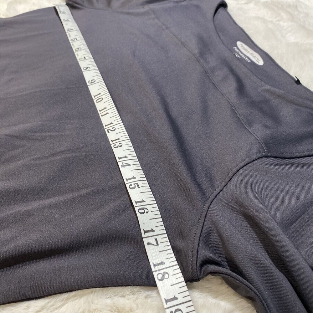 Pebble Beach Performance Women's Small Gray 3/4 Sleeve Boat Neck Golf Shirt - Picture 4 of 8